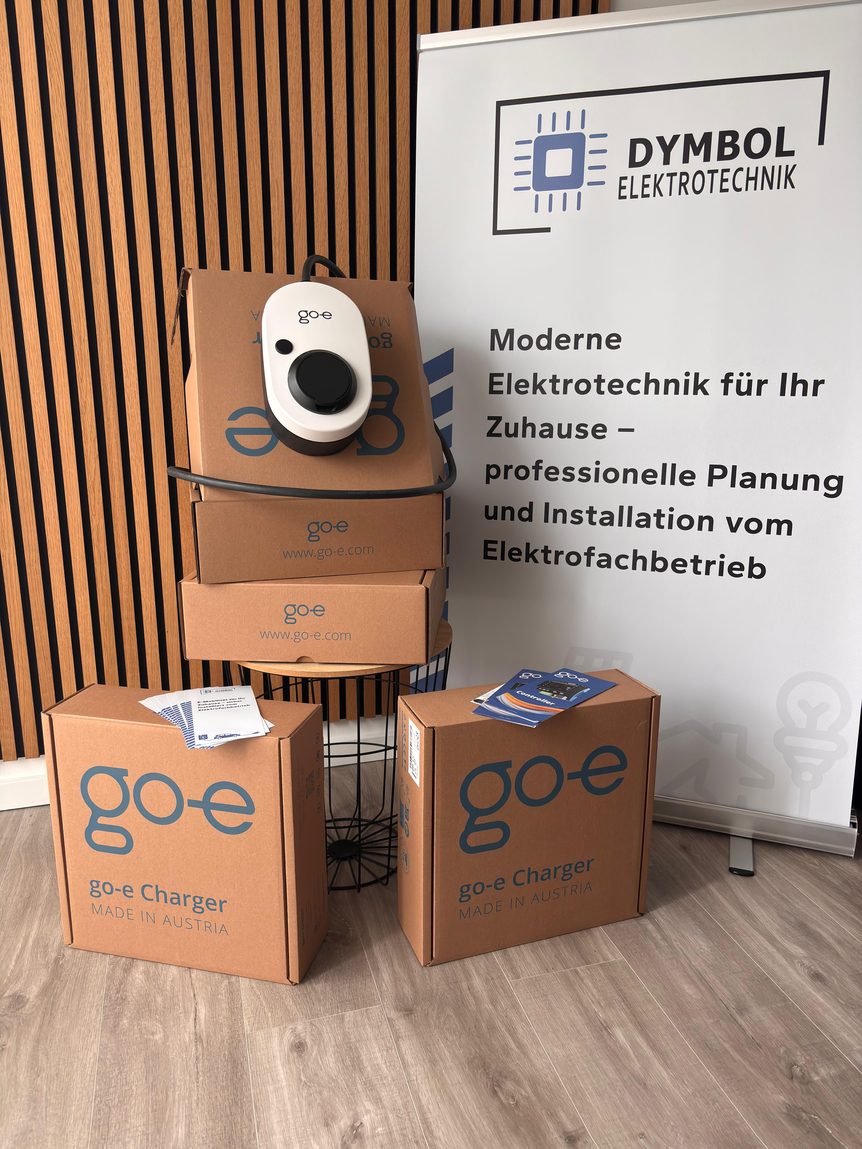 go-e Wallbox Ausstellung und Beratung bei Dymbol Elektrotechnik